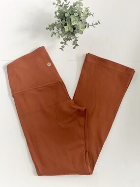 lululemon athletica Women’s High-Rise Wide-Leg Pant — Rust